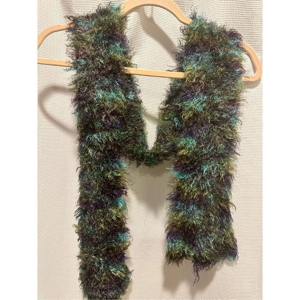 Soft Colorful Scarf - Picture 2 of 4